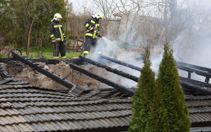 Tűz a Temető utcában