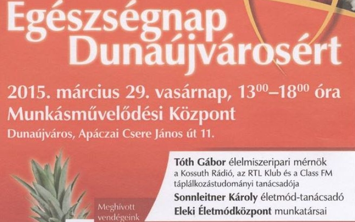 Egészségnap Dunaújvárosért!