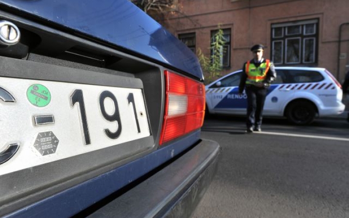 Traffi-szlalom - itt mérnek a rendőrök áprilisban