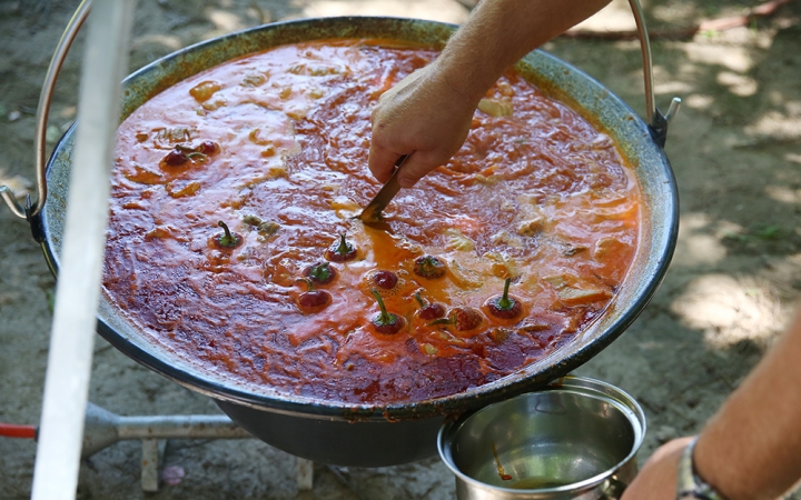A gasztronómiáé a főszerep a Szalki-szigeten