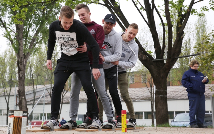 Katasztrófavédelmi verseny százhúsz diákkal