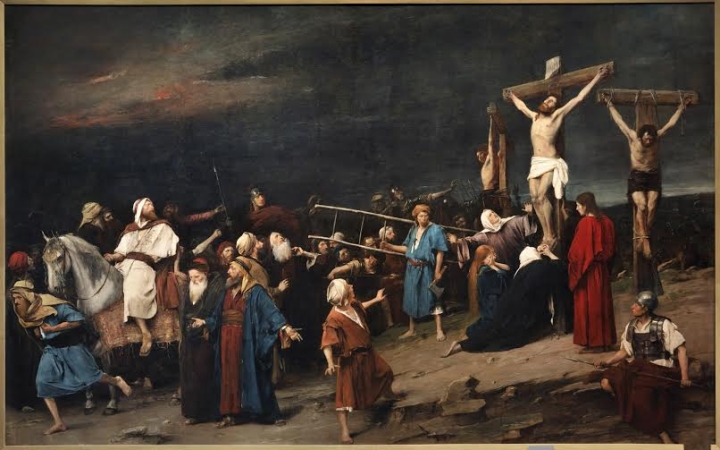 Nagypéntek: amikor a templom kárpitja meghasadt