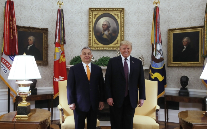 Donald Trump: Orbán Viktor nagyszerű munkát végzett