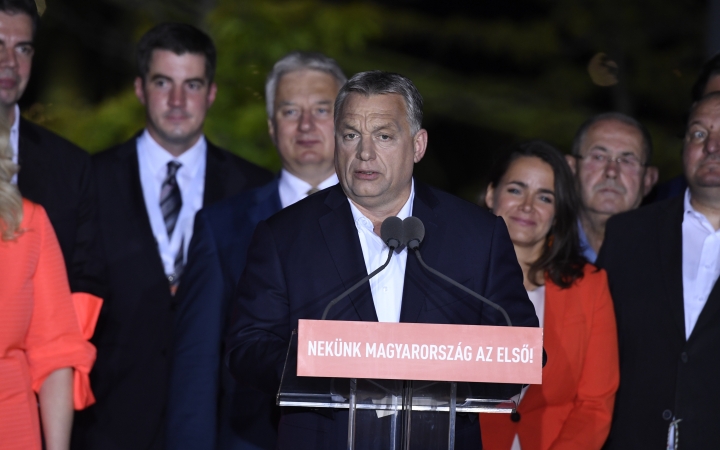 Orbán Viktor: Rekordrészvétel mellett rekordgyőzelmet arattunk