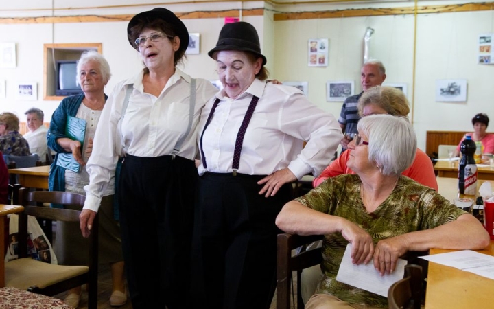 A családfőt ünnepelték