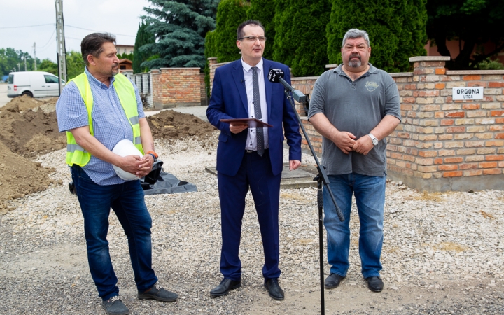 Megkezdődött a csatornázás az Északi városrészben