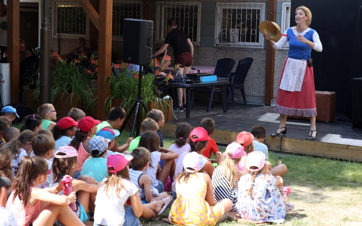 Mesejáték gyerekeknek a szabadban