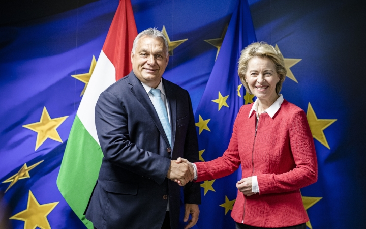 Orbán: jó döntés volt Ursula von der Leyen támogatása 