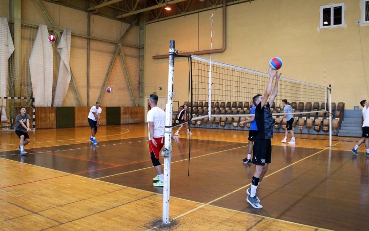 Újra munkában a röplabdázók