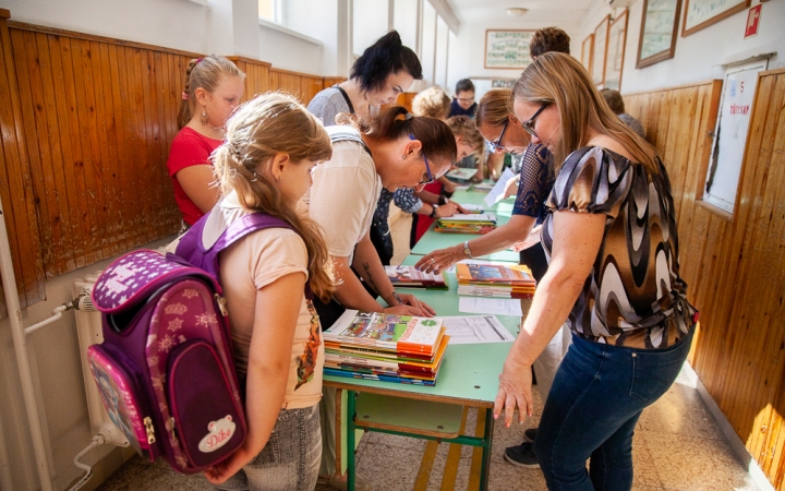 Sokkal kisebb terhet jelent az iskolakezdés