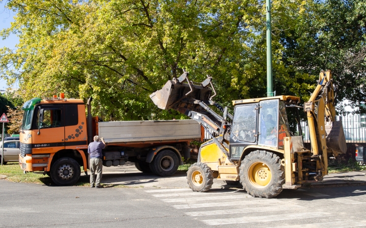 Járdafelújítás és városrészi nap