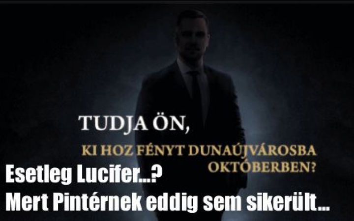 A “sötét dunaújvárosiak” önkéntes fényhozója – ennél nagyobb kampánybakit régen láttunk