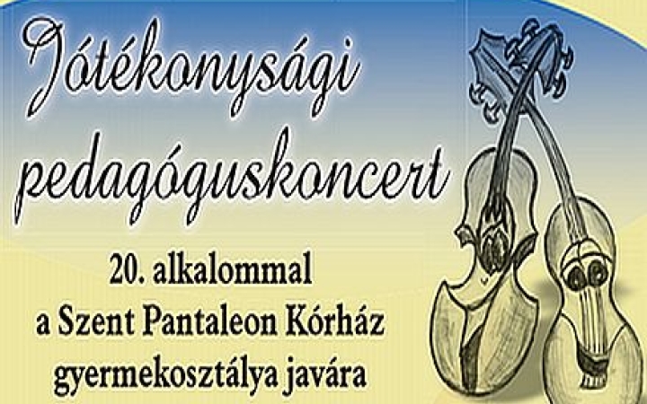 Nemes céllal -  20. Jótékonysági pedagóguskoncert 