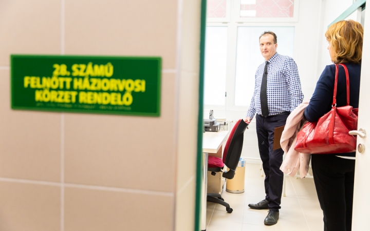 Felújították az Alkotás utcai orvosi rendelőt