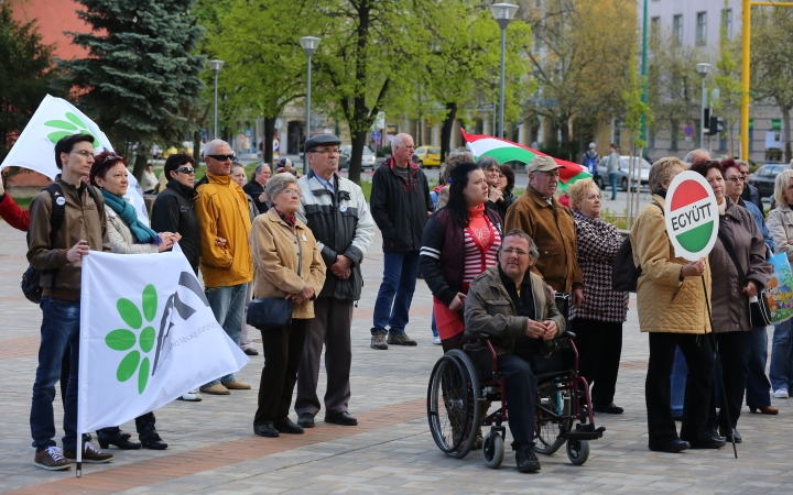 Maroknyian tüntettek a korrupció ellen