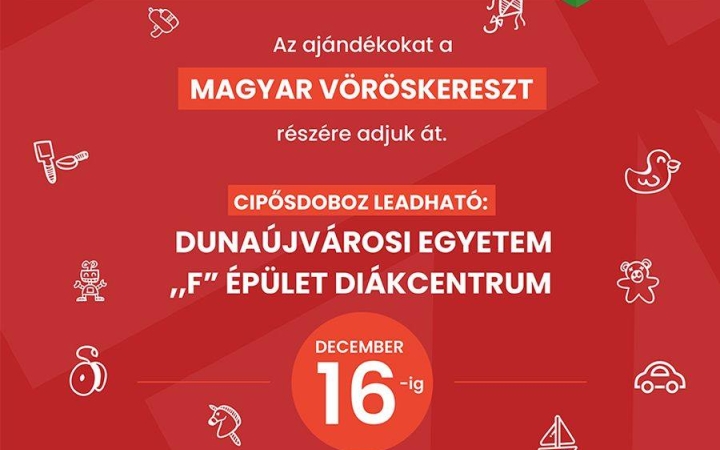 Hallgatói Önkormányzat: "Cipősdoboz Akció" – várják az adományokat!