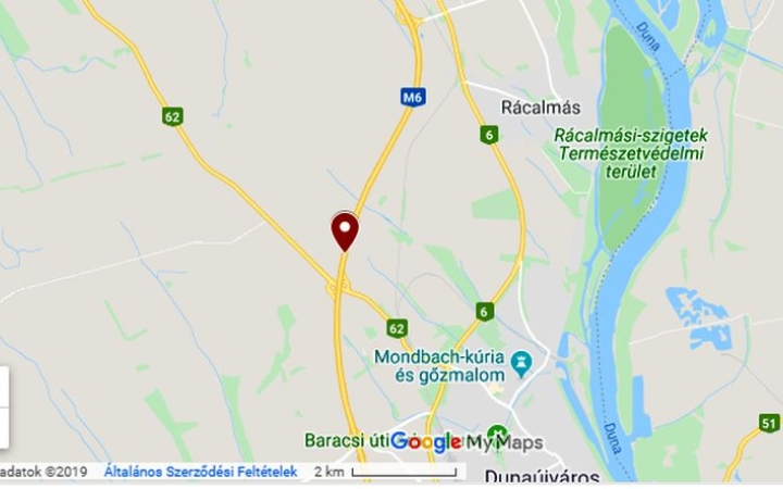 Több baleset történt az M6-os autópályán a város határában!