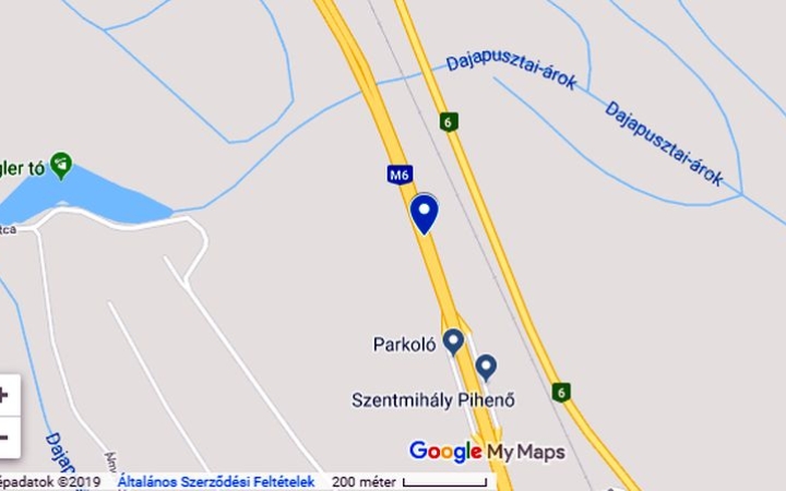 Közlekedés: anyagi káros baleset az M6-oson