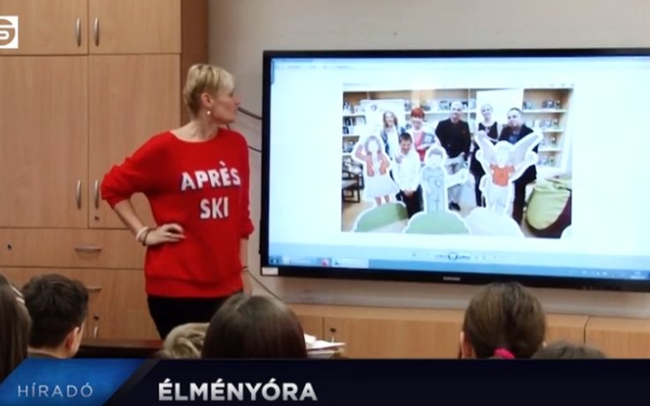 DS Híradó: kiállítás, rendhagyó óra és darts a merítésben