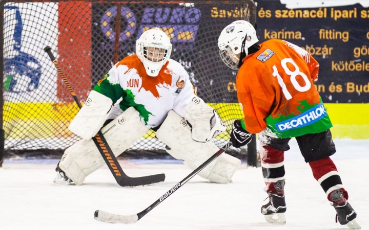 Gyerek vb a jégcsarnokban