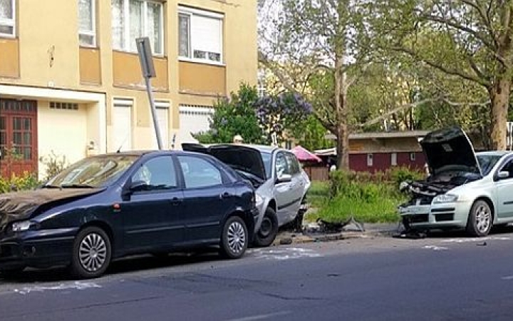 Tűz és csúnya baleset a városban