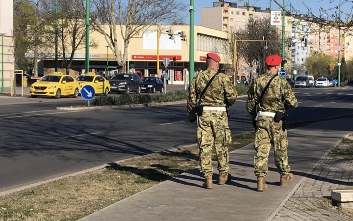 Katonai járőrök– már Dunaújváros utcáin is