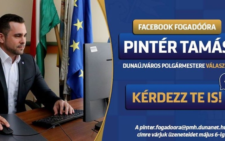 A nagy közösségi felületre költözik a polgármesteri fogadóóra!