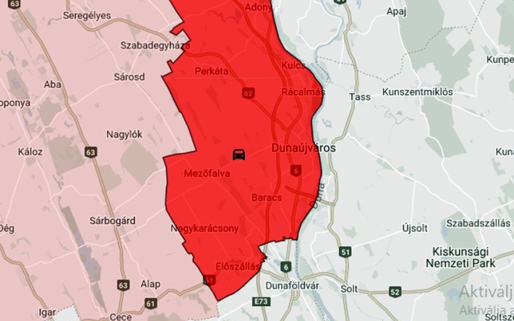 Közlekedés: halálos baleset Nagyvenyimnél (FRISSÍTVE!)