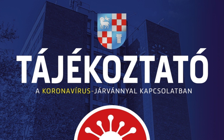 Koronavírus: itt a friss önkormányzati tájékoztató
