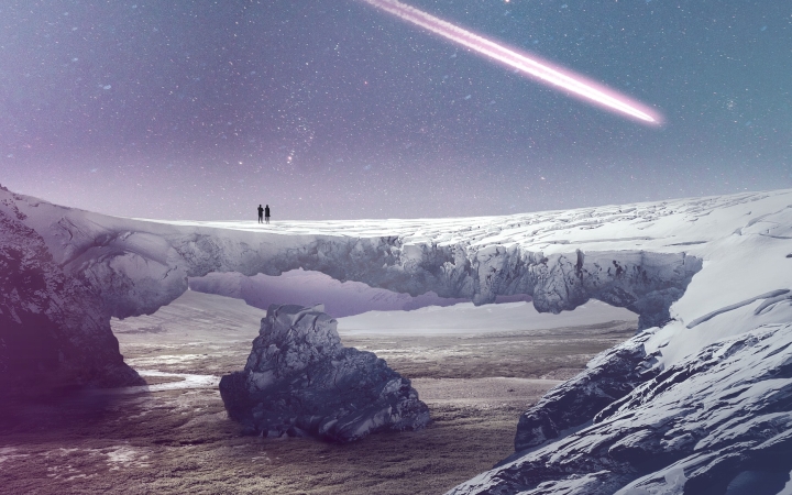 Százmillió éves meteoritkrátert fedeztek fel