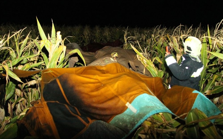 Kigyulladt és lezuhant egy hőlégballon Vál közelében (extra képtárral)