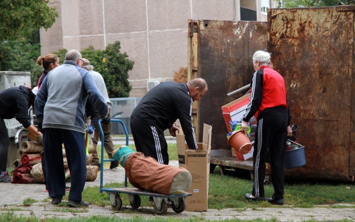 Újabb városrészben folytatódik a lomtalanítás