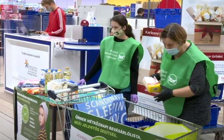 DSTV: itt is sikeres volt az Élelmiszerbank akciója 