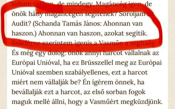 "Ahonnan van haszon..."