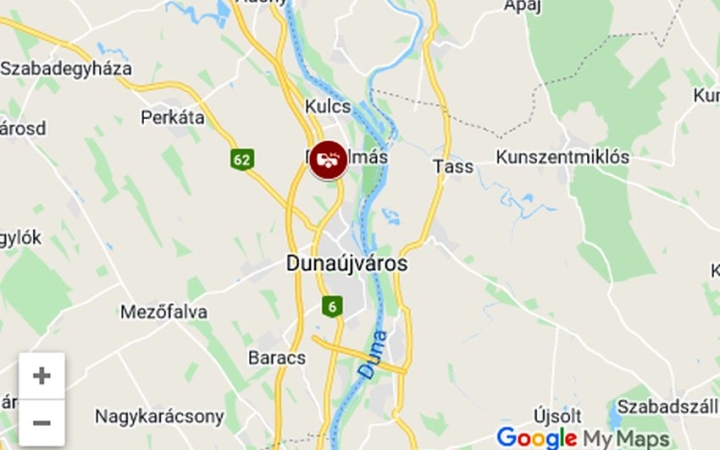 Hármas karambol a 6-oson Rácalmásnál (FRISSÍTVE)