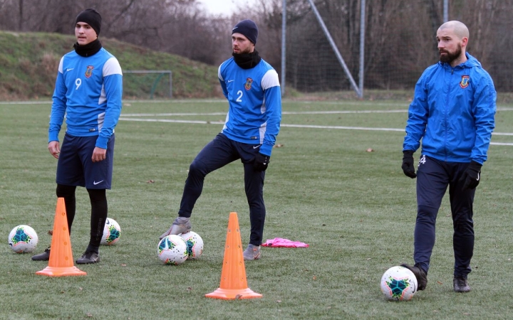 Újra munkában a labdarúgók