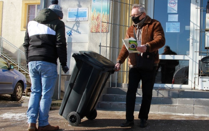 Nagy nap a mai a szelektív hulladékgyűjtés városi történetében (galériával)