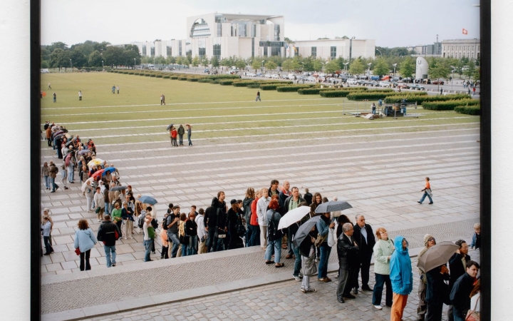 ICA-D: "Reichstag, Berlin" a kirakatkiállításon 