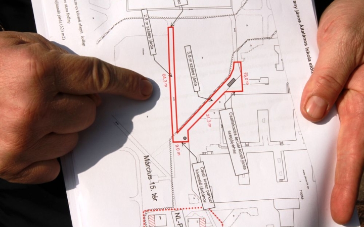 DSTV: járdafelújítás a Béke szívében