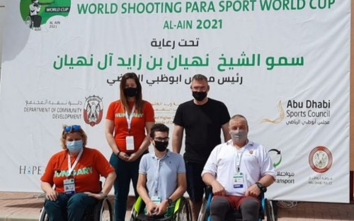 Szép magyar eredmények parasportlövők a világkupáján