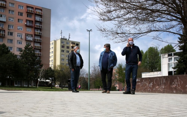 Két járdaszakasz újult meg a Béke városrészben