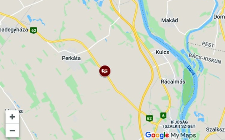 Súlyos baleset történt a 62-es úton (FRISSÍTVE)