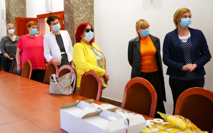 Az ápolókat köszöntötték a Városházán