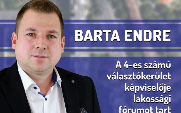 "Nyitott" fórumok a 4-es körzetben – a héten kétszer is!