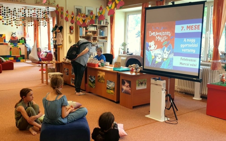 Gyermekkönyvtár: folyamatos üzemmód, gazdag programkínálat