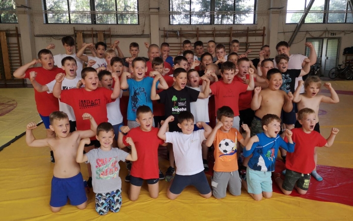 Birkózás: sikeres edzőtábor