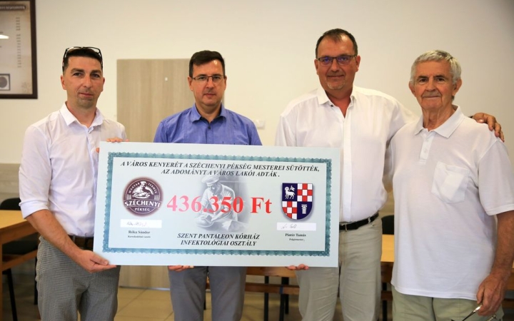 DSTV: átadták a "Dunaújváros kenyere" adományt