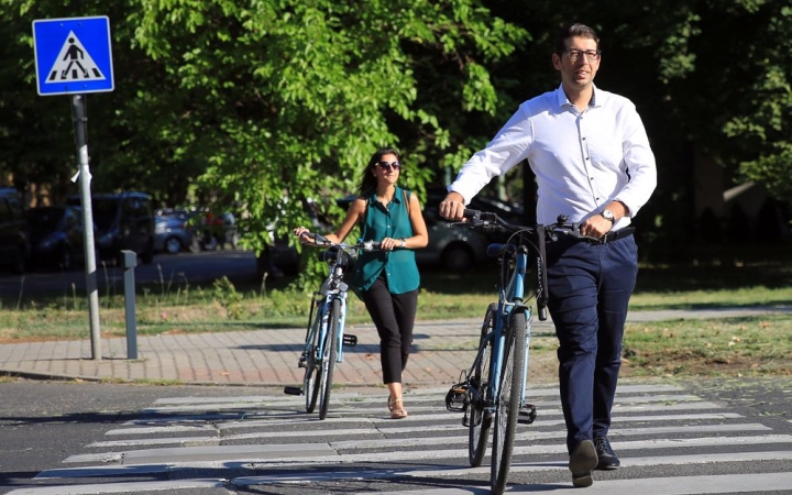 Körzetbejárás és megújult parkolóhelyek a Technikumban