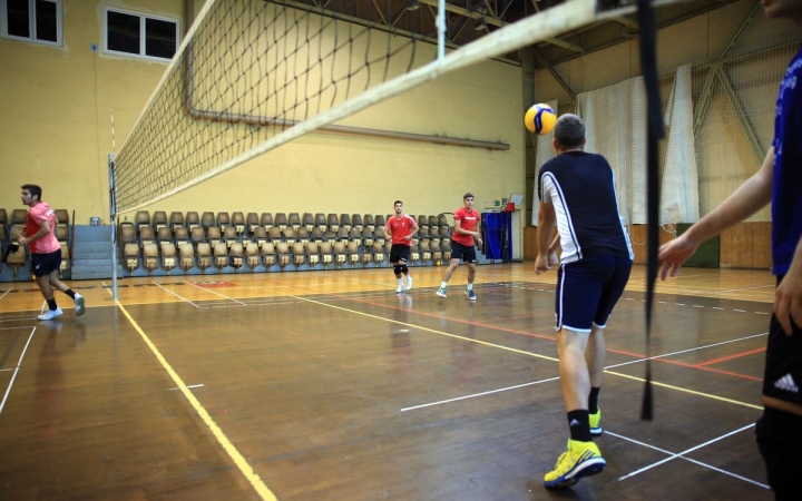 Újra munkában a röplabdázók