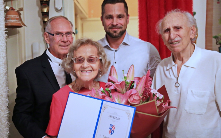 Nívódíjas balettmestert köszöntött a polgármester